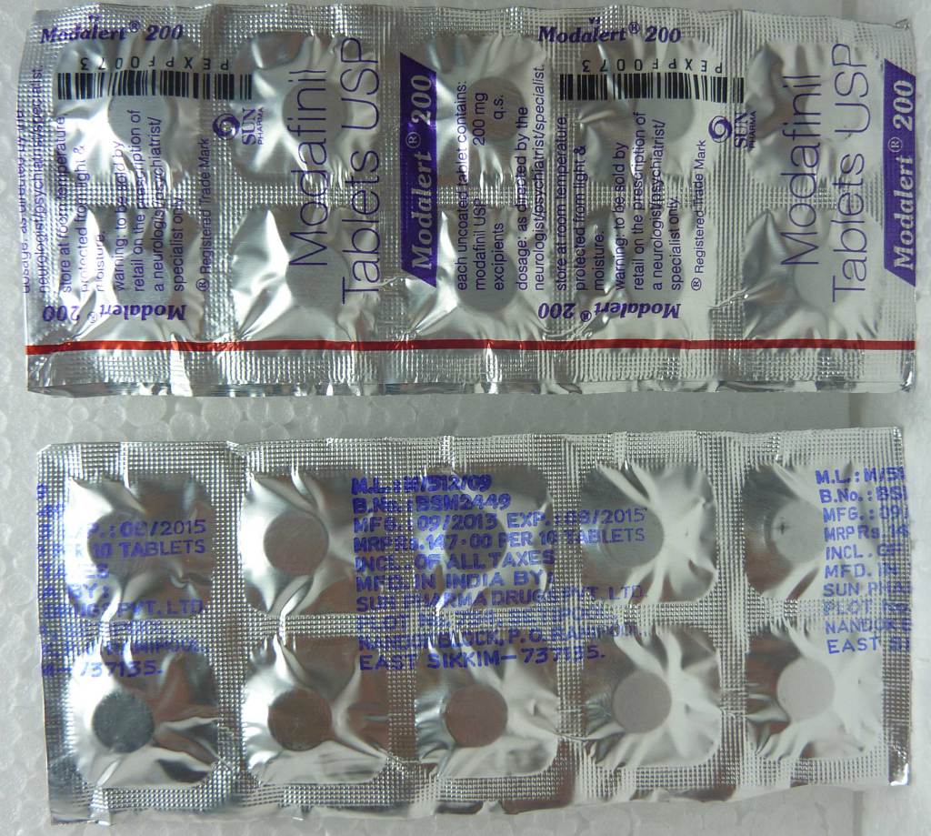 Modalert (Modafinil) 60 tablets 200mg